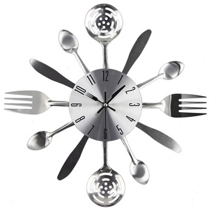 Modern <strong>Clock</strong> Wall <strong>Clocks</strong> Horloge Metal Large Craft Home Decoration Relojes Design Kitchen Nordic Silent Quartz 2023 Creative <strong>Art</strong> - Product Image 1