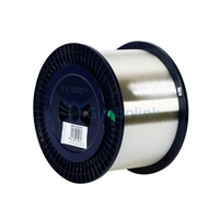 Precio de Fábrica G652D G657A1 G657A2 50.4km/rollo 60km/rollo Cable de Fibra Óptica Monomodo de 0.25mm en Bobina para Dron FPV