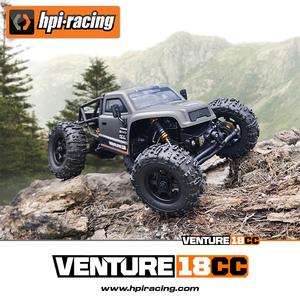 HPI Racing 1/18 Competition Crawler Gunmetal Venture 18CC Flux Brushless RC Rock Crawler RTR 4WD Auto de Control Remoto para Escalar 4X4 - Product Image 2