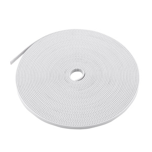 防滑增强GT2带10m白色开放式同步带，用于3D打印机6毫米宽聚氨酯，带钢凯夫拉尔芯 - Product Image 5