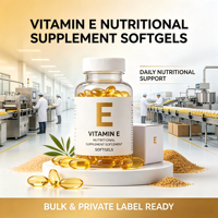 Vitamine E naturelle 0,6 g Capsules molles Supplément nutritionnel de qualité supérieure pour adultes