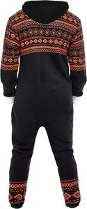 Combinaison de pyjama unisexe pour adultes, une pièce, à manches longues, avec capuche, sans pieds, 80% coton, 20% polyester, pour hommes et femmes - Product Image 2