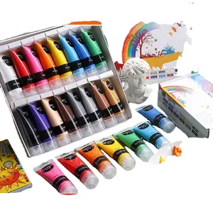 Acrylic paint 75ml studio directly for diy hand-painted textile paint acrylic paint set manufacturers wholesale