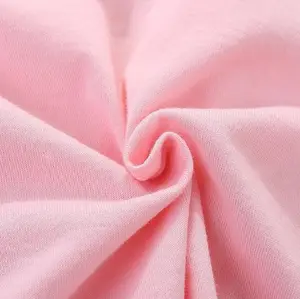 Cotton Knitting Fabric Interlock Free Samples For Garments