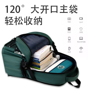 Student <b>Backpack</b> <b>Large</b> Capacity Lightweight School Bag Letter Pattern Boys Girls <b>Backpack</b> 18 In Spring 2025 - Product Image 4