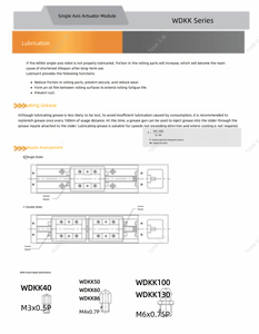 Módulo Lineal de Aluminio WDKK 130, Simple, con Recorrido de 1180 mm, Eje Único, Incluye Acoplador y Accesorios - Product Image 3