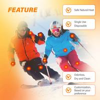 CSI Patch thermique profond jetable portable personnalisé de 8 heures compresses chaudes et froides activées par l'air