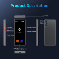 Traducteur intelligent portable VORMOR A50, 150 langues, traduction en temps réel 4G en ligne, écran tactile HD 5,5 pouces, traduction en un clic