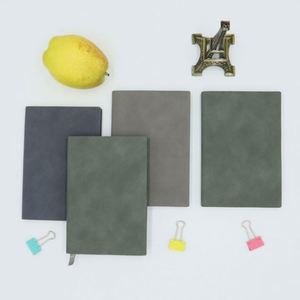 A5 <b>Blank</b> PU Leather Softcover <b>Notebook</b> 80 Sheets Bulk Vendor Wholesale Business Customizable Style Custom Logo Promotional Use - Product Image 3
