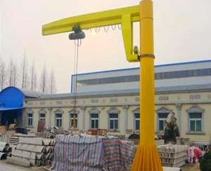 Grue à flèche montée sur colonne personnalisable et efficace pour diverses applications, état neuf, moteur de pompe pour la manutention de matériaux - Product Image 1