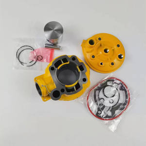 WANOU Moto <span class=keywords><strong>cylindre</strong></span> standard alésage 47mm jaune <span class=keywords><strong>AM6</strong></span> <span class=keywords><strong>50CC</strong></span> scooter <span class=keywords><strong>cylindre</strong></span> ensemble - Product Image 3
