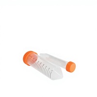 Tubes de centrifugation coniques en PP de 15 ml avec bouchon à vis, stériles, sans RNase, RCF max. 12000G, autoclavables, fournitures de laboratoire, compatibles OEM/ODM