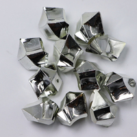 Pierres précieuses en plastique, pierres précieuses en plastique concassées, perles en cristal de pierre acrylique, remplissage de vase en pierre de glace en plastique acrylique au trésor