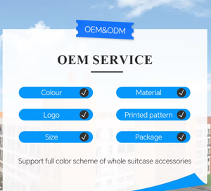 Hợp Thời Trang Bản Đồ In Xe Đẩy Trường Hợp Màu Hồng Cha Mẹ Và Trẻ Em Vali Bán Buôn Sản Phẩm Bán Du Lịch Bộ Cho Du Lịch Và Các Chuyến Đi Kinh Doanh - Product Image 6