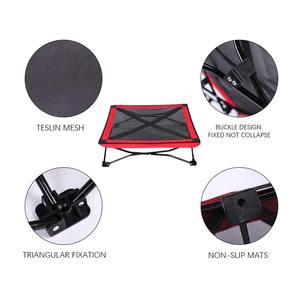 เตียงสุนัขยกสูงระบายอากาศได้ทำจากผ้าอ๊อกซ์ฟอร์ดถอดซักได้กรอบเหล็กพับได้สำหรับกลางแจ้ง - Product Image 4