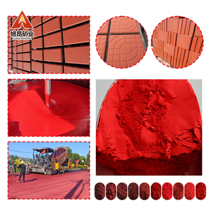 Pigmento de óxido de hierro, barro de diatomeas, azulejo de suelo de cemento colorido, pigmento inorgánico en polvo, colorante de hormigón, óxido de hierro (III) - Product Image 5