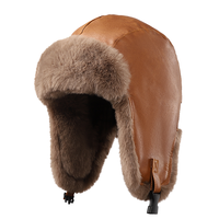 Casquette bomber coupe-vent NJ Fashion avec cache-oreilles en fausse fourrure pour homme et femme, idéale pour la chasse, le ski et le cyclisme en hiver