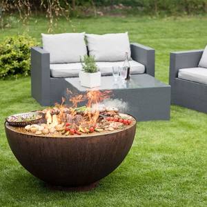 <span class=keywords><strong>Barbecue</strong></span> à bois en acier, au charbon de bois, cuisson en plein air, assiette à feu, 1 pièce - Product Image 1