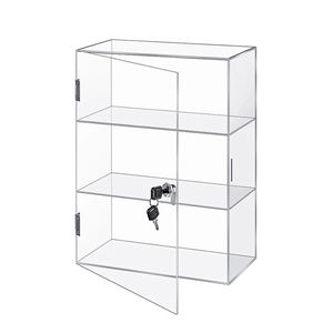 Labubu Poupée <span class=keywords><strong>Jouet</strong></span> Collection Vitrine Vitrine Moderne Acrylique Vitrine avec Clés <span class=keywords><strong>de</strong></span> Serrure 3mm Epaisseur Usine Directe Vente en Gros - Product Image 1