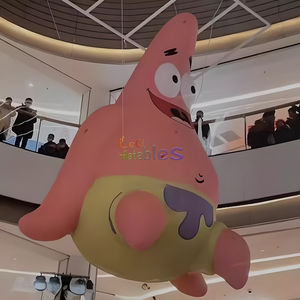 Pallone Gonfiabile Promozionale a Forma <span class=keywords><strong>di</strong></span> Patrick Star, Decorazione per Eventi, Modello Gonfiabile per Attività <span class=keywords><strong>di</strong></span> Marketing - Product Image 2