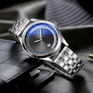 YAZOLE Z 516-S Último Acero inoxidable Fecha Calendario Blue-<span class=keywords><strong>Ray</strong></span> Relojes originales hombres personalizados OEM reloj de lujo manecillas - Product Image 6