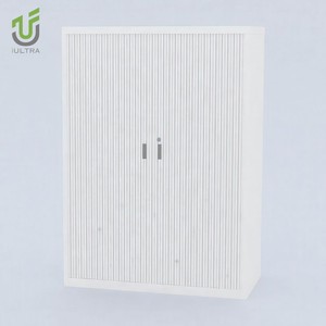 Iultra Moderne Stalen Kantoor Credenza Metalen Dressoir Opbergkast Met Schuifdeuren En Verstelbare Planken Voor Schoolgebruik - Product Image 2