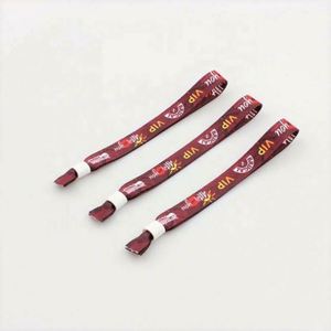 Bracelets en tissu personnalisés par sublimation avec fermoir en plastique, style sport et mode, pour fêtes - Product Image 2