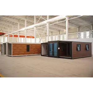 Best Selling Quality Cheap Expandable Office 20ft 40ft Container House Home With Living Room Factory Sale Direct