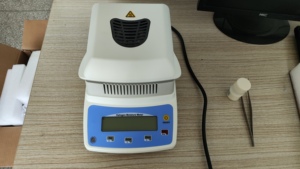 Độ ẩm <span class=keywords><strong>Analyzer</strong></span> độ ẩm Tester Halogen phòng thí nghiệm độ ẩm Meter cho nhựa cao su - Product Image 2