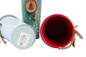 2025 nuevas tazas decorativas con temática navideña, macetas suculentas de madera, <span class=keywords><strong>maceta</strong></span> de Metal para jardín, decoración de tazas de dulces de <span class=keywords><strong>Navidad</strong></span> - Product Image 5