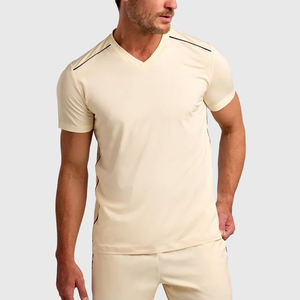 T-<span class=keywords><strong>shirt</strong></span> vierge à col en V pour entraînement extérieur <span class=keywords><strong>de</strong></span> performance OEM personnalisé T-<span class=keywords><strong>shirt</strong></span> <span class=keywords><strong>de</strong></span> <span class=keywords><strong>tennis</strong></span> <span class=keywords><strong>de</strong></span> <span class=keywords><strong>table</strong></span> <span class=keywords><strong>de</strong></span> sport - Product Image 1