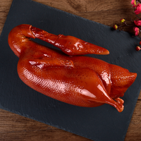 Modèle de canard rôti de Pékin en résine, imitation de nourriture chinoise, pour vitrine, modèle artisanal réaliste, cuisine chinoise, restaurant