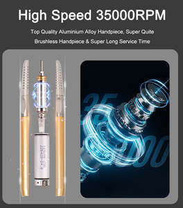 مثقاب أظافر محمول من دون فرش من Yaqin قاعدة سطح المكتب لاسلكية - Product Image 4