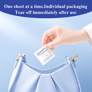 Hochwertige benutzer definierte Alkohol pads Einteilige Verpackung Einweg-Alkohol tücher für den medizinischen und persönlichen Gebrauch - Product Image 4