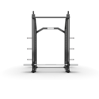 Máquina Smith Multifuncional de Alta Resistencia, Ajustable, Unisex, con Cable Cruzado, Soporte para Sentadillas, Comercial, Metálica, para Gimnasio