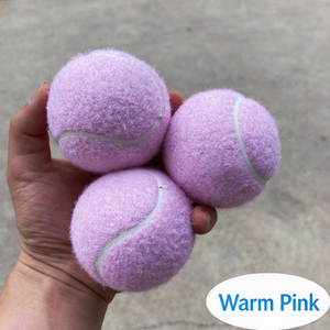 Cheng Yi Colored Macaron <b>Tennis</b> <b>Balls</b> High-Elasticity Rubber Training Beginner Sports <b>Pink</b> Blue Purple - Product Image 3