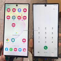 TFT Note 10+ Pantalla Touch Digitizer Assembly Ersatz-LCD-Bildschirm Note 10 Plus Display mit Rahmen für Samsung Galaxy N975F U
