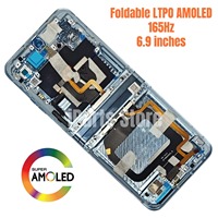 Écran tactile pliable LTPO AMOLED de remplacement iParts pour Motorola Razr 40 Ultra 5G XT2321 avec châssis intégré OEM