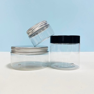 60ml 80ml 100ml 120ml Cosmetic Plastic Empty Hair <b>Scrub</b> Body Butter Jars 4oz 150ml 200ml Cream Jar clear Plastic PET Containers - Product Image 4