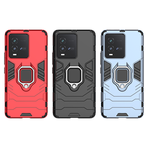 Coque de téléphone antichoc avec anneau magnétique pour <span class=keywords><strong>IQOO10</strong></span> 5G - Product Image 4