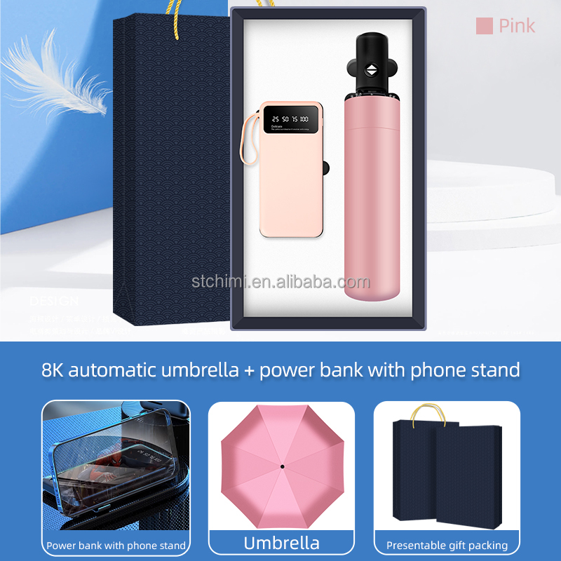 Rosa-ombrello + power bank