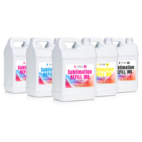 Tinta Sublimasi Drum Plastik 5L untuk Epson 5113 4720 DX7 DX6 DX5 XP600 TX800 I1600 I3200 Pencetakan Kain Digital