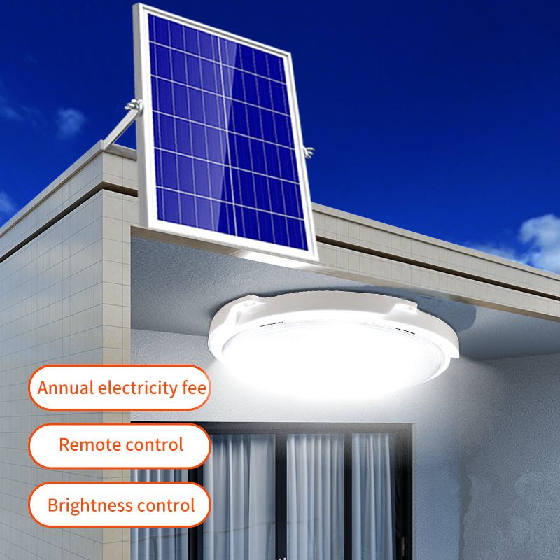 solar flood light warm white