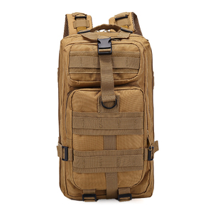 Sac à dos tactique unisexe camouflage pour moto, 21L, en nylon imperméable, avec sangle réglable pour la pêche en extérieur, fermeture éclair - Product Image 1