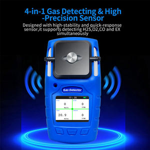 Safewill Détecteur de gaz intelligent portable CD4 Analyseur de moniteur multi-gaz Testeur d'<span class=keywords><strong>air</strong></span> à affichage numérique LED pour le gaz O2 - Product Image 5