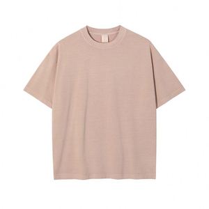 เสื้อยืด AI-MICH Heavyweight 250GSM ทรงหลวม ไหล่ตก ผ้าคอตตอน 100% ล้างสีแบบแอซิดวอช สไตล์วินเทจ พร้อมสกรีนโลโก้ - Product Image 2