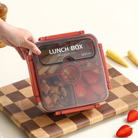 Bocal alimentaire isolé de haute qualité Boîtes à bento thermiques de luxe Conteneur à déjeuner avec couvercle et poignée chauffable pour aliments chauds