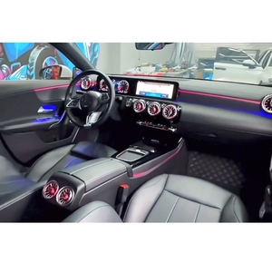 ชุดอัพเกรดไฟ Ambient Light 64 สี สำหรับช่องแอร์รถยนต์ Mercedes-Benz A-Class W177 จำนวน 7 ชิ้น ระบบไฟภายในรถยนต์ ปี 2019 ถึง 2025 - Product Image 2