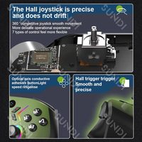 Contrôleur de jeu de manette de jeu sans fil à détection de mouvement de vibration Offre Spéciale pour Switch Pro/ Lite/PC