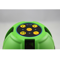 Capteur électronique portable à 8 lignes Niveau laser Nivellement automatique Laser vert Anti-vibration Anti-poussière